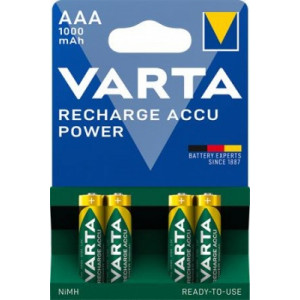 Batéria VARTA Professional Accu AAA mikrotužková nabíjateľná - 4 ks