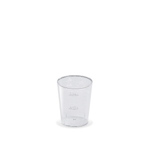 Pohár kryštál 2 cl, 4 cl, 50 ks