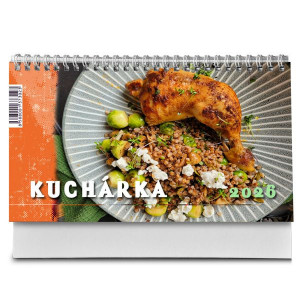 Kalendár stolový kuchárka 2-týždenný 2026