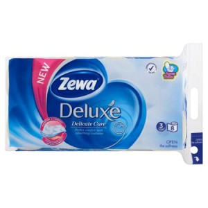 Toaletný papier ZEWA "Deluxe", 3 vrstvový
