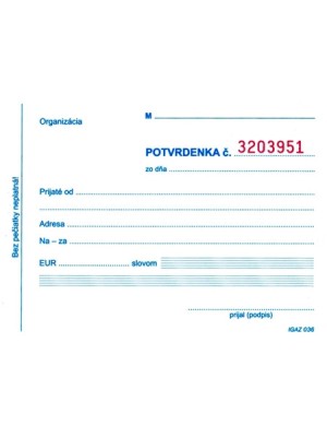 Potvrdenka samoprepis s JUXTOU