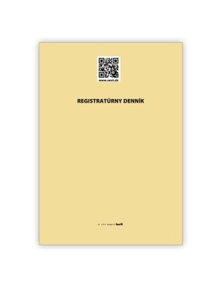 Registratúrny denník 50 listov