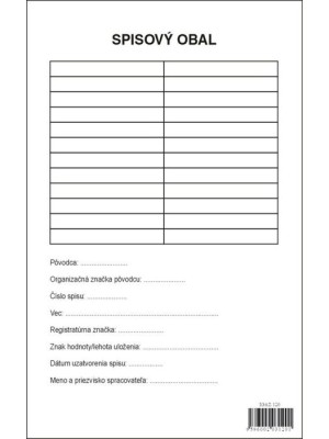 Spisový obal A4