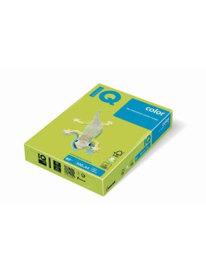 IQ color, neonovozelená NEONGN, A4, 80g