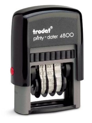 Dátumová pečiatka TRODAT 4800; 3 mm - samofarbiaca