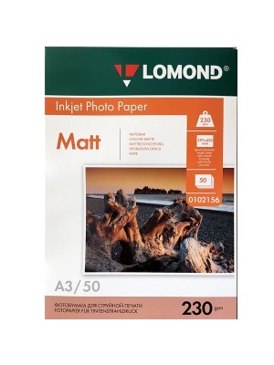 Fotopapier LOMOND, matný, A3, 230 g/m2