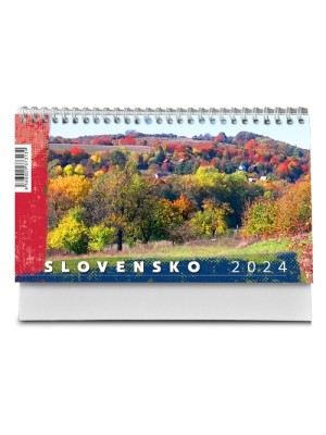 Kalendár stolový SLOVENSKO 1 2024