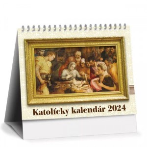 Kalendár stolový KATOLÍCKY 2024