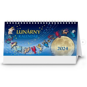 Kalendár stolový 2024, Lunárny