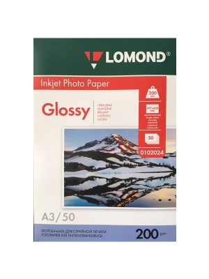 Fotopapier LOMOND, lesklý, A3, 200 g/m2