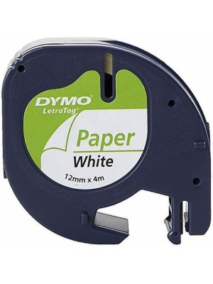 Páska DYMO LETRATAG papierová biela