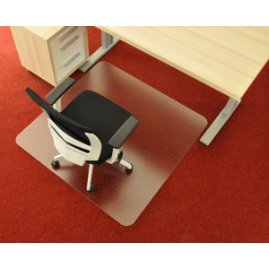 Podložka pod stoličku, na koberec, PET, 110x120 cm, RS OFFICE "Duragrip Meta"