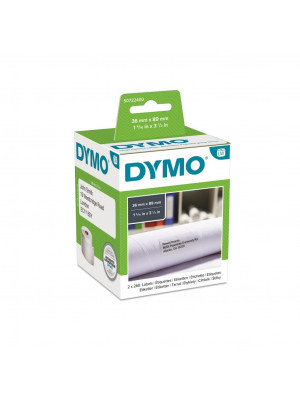 Etikety Dymo LW 89x36mm adresné veľké biele 520ks