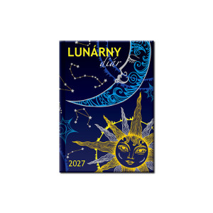 Diár A6 týždenný lunárny 2027