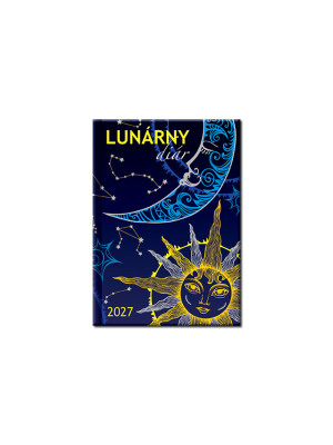 Diár A6 týždenný lunárny 2027 Diár A6 týždenný lunárny 2027