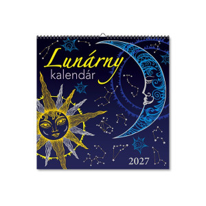 Kalendár nástenný LUNÁRNY 2027