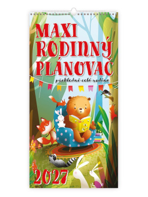 Kalendár na stenu MAXI rodinný plánovač