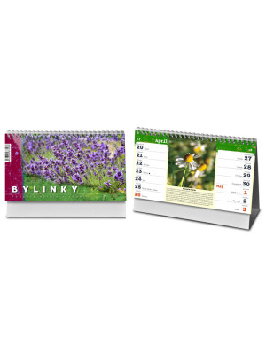 Kalendár stolový BYLINKY 2-týždenný 2027