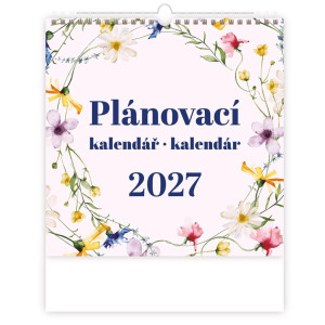 Kalendár na stenu Plánovací 2027