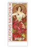 Kalendár na stenu Alfons Mucha Kalendár na stenu Alfons Mucha