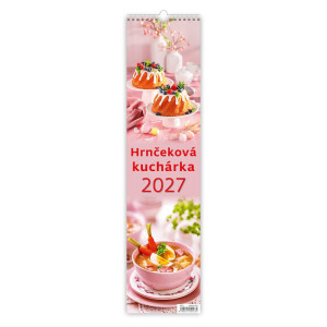 Kalendár nástenný dlhý Hrnčeková kuchárka 2027