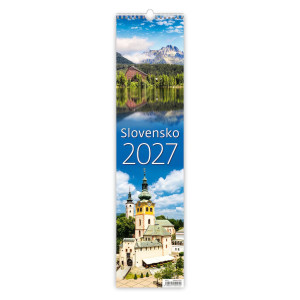 Kalendár nástenný dlhý Slovensko 2027