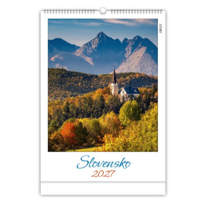 Kalendár nástenný SLOVENSKO 2027