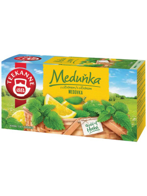 Čaj TEEKANNE bylinný Medovka/citrón 30g