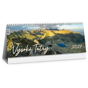 Kalendár stolový VYSOKÉ TATRY 2 2027