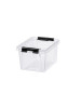 Úložný box, plastový, 1,5 l, čierne úchytky, SMARTSTORE "Classic 1,5", priehľadný Úložný box, plastový, 1,5 l, čierne úchytky, SMARTSTORE "Classic 1,5", priehľadný