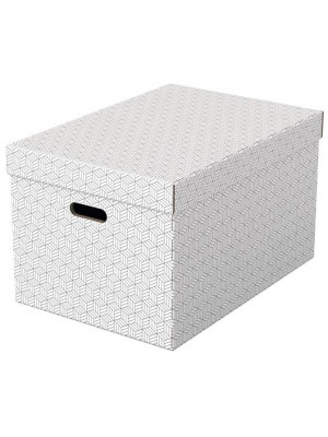 Úložný box, veľ. L, ESSELTE "Home" / 3 ks 