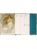Diár B6 magnetický týždenný ALFONS MUCHA 2027 Diár B6 magnetický týždenný ALFONS MUCHA 2027