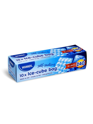 Vrecko na ľad (LDPE) samozatváracie - kociek Vrecko na ľad (LDPE) samozatváracie - kociek