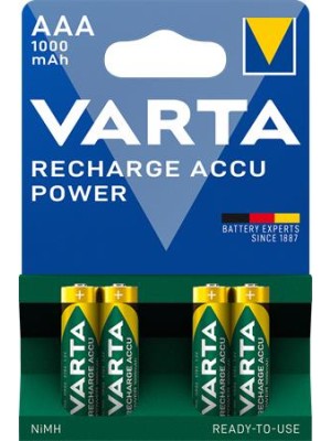 Batéria VARTA Professional Accu AAA mikrotužková nabíjateľná - 4 ks