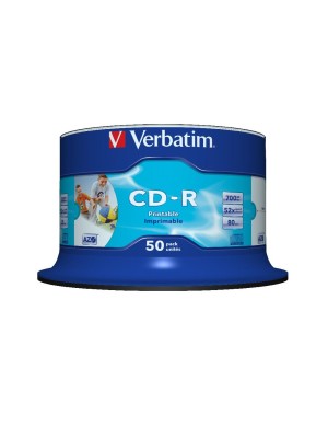 CD-R Verbatim printable cake 50 ks