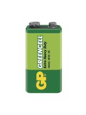 Batéria GP 1604G zinko-uhlíková 9V (6F22) 