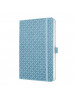 Blok linajkový, A5, SIGEL "Jolie", nebesky modrá