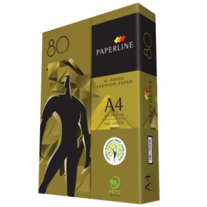 KANCELÁRSKY PAPIER Paperline Global Golden A4, 80G