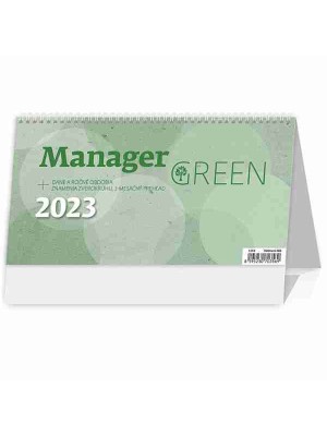Kalendár stolový PRACOVNÝ Green Manager 2023