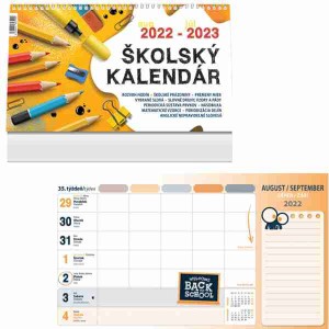 Kalendár stolový ŠKOLSKÝ 2022/2023