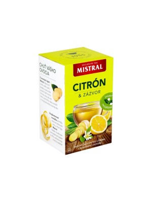 Čaj Mistral citrón-zázvor 40g