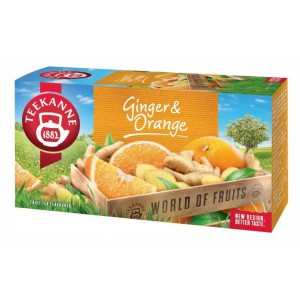 Čaj TEEKANNE ovocný Orange Ginger 45g