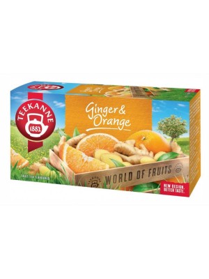 Čaj TEEKANNE ovocný Orange Ginger 45g