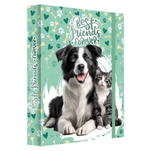 Dosky na zošity A4 JUMBO CAT & DOG
