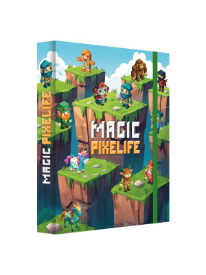 Školský box na zošity A4 JUMBO PIXELIFE