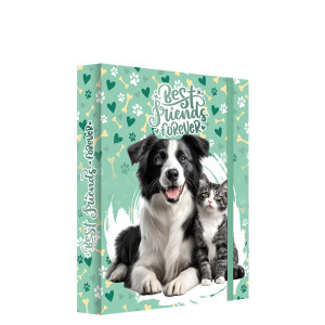 Dosky na zošity A5 JUMBO CAT & DOG