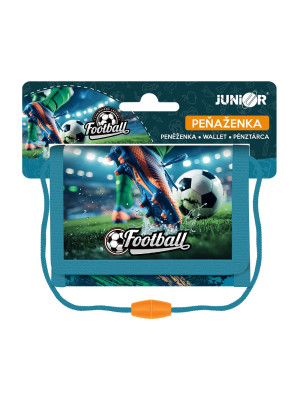 Detská textilná peňaženka JUNIOR S9 FOOTBALL