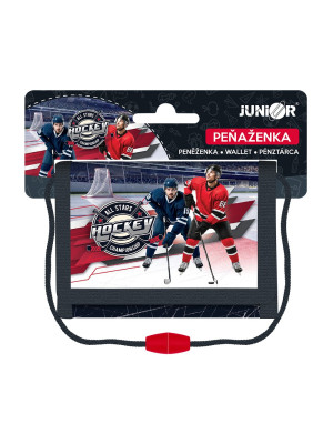 Detská textilná peňaženka JUNIOR S9 HOCKEY