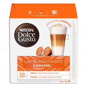 Kapsule DOLCE GUSTO Latte Macchiato Caramel 168,8 g