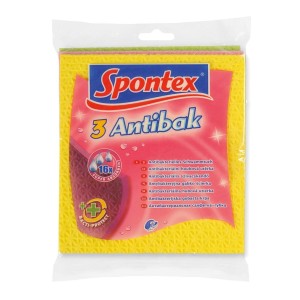 Utierka hubková SPONTEX, antibakteriálna, 3 ks